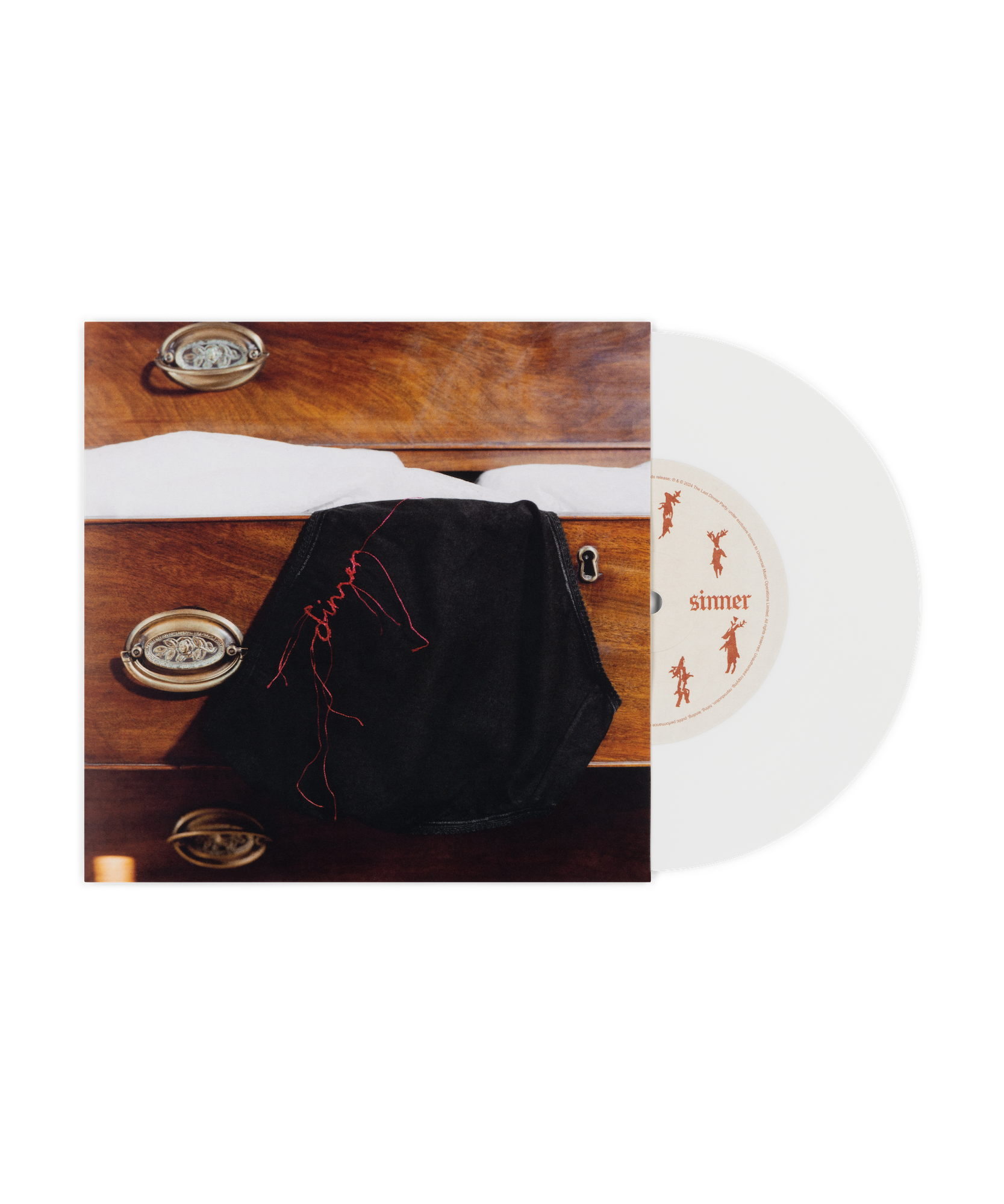 SAIGAN TERROR 7”EP WHITE VINYL Sinner: Limited White Vinyl 7