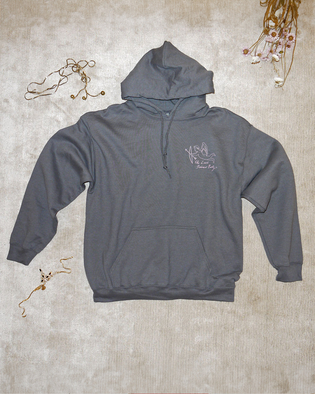 The Last Dinner Party - Grey Cherub Hoodie