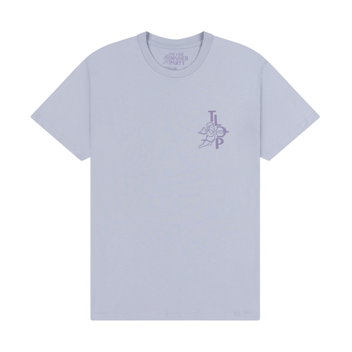 The Last Dinner Party - Purple Cherub Logo T-Shirt
