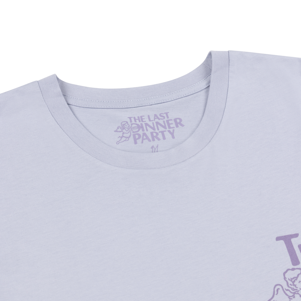 The Last Dinner Party - Purple Cherub Logo T-Shirt