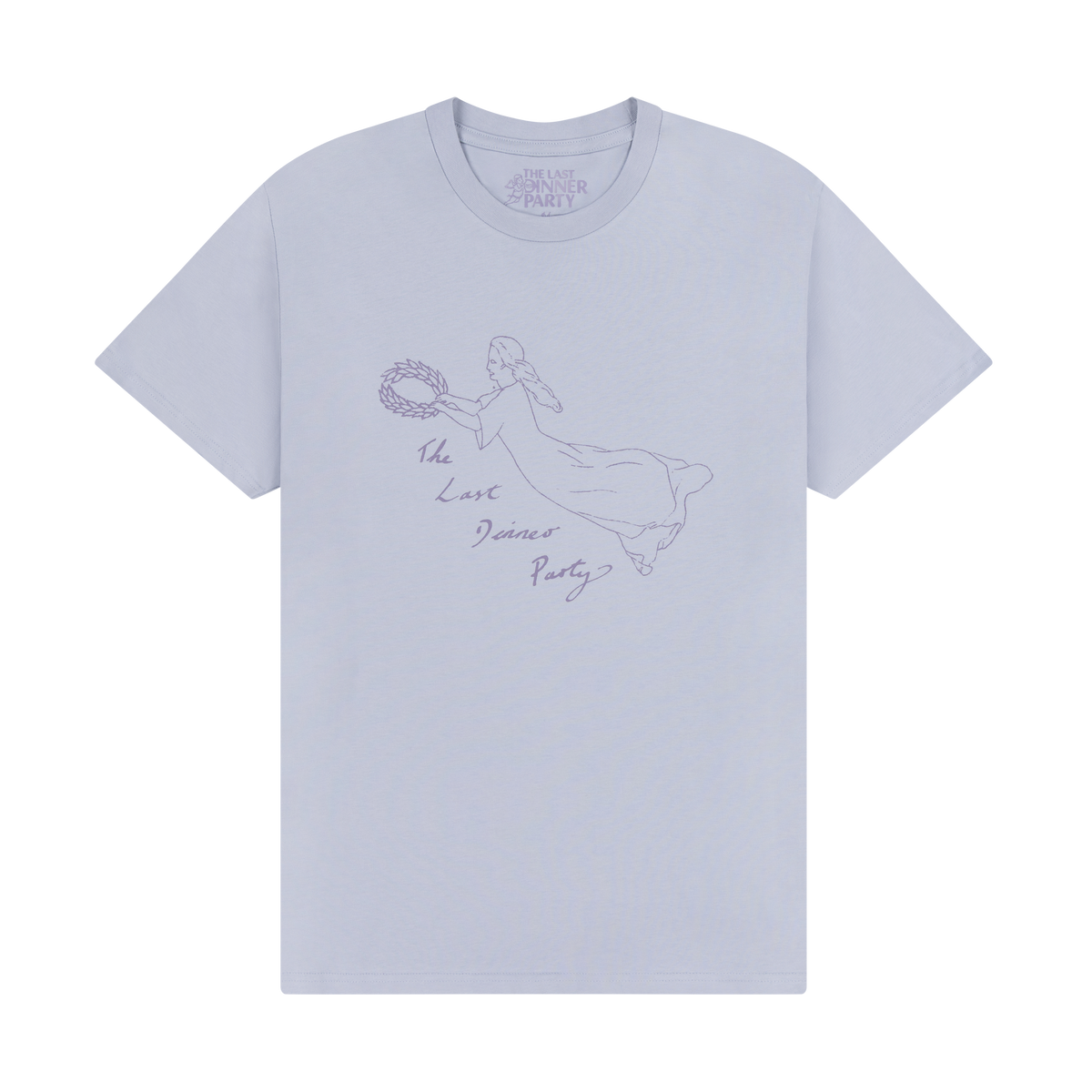 The Last Dinner Party - Purple Wreath Logo T-Shirt