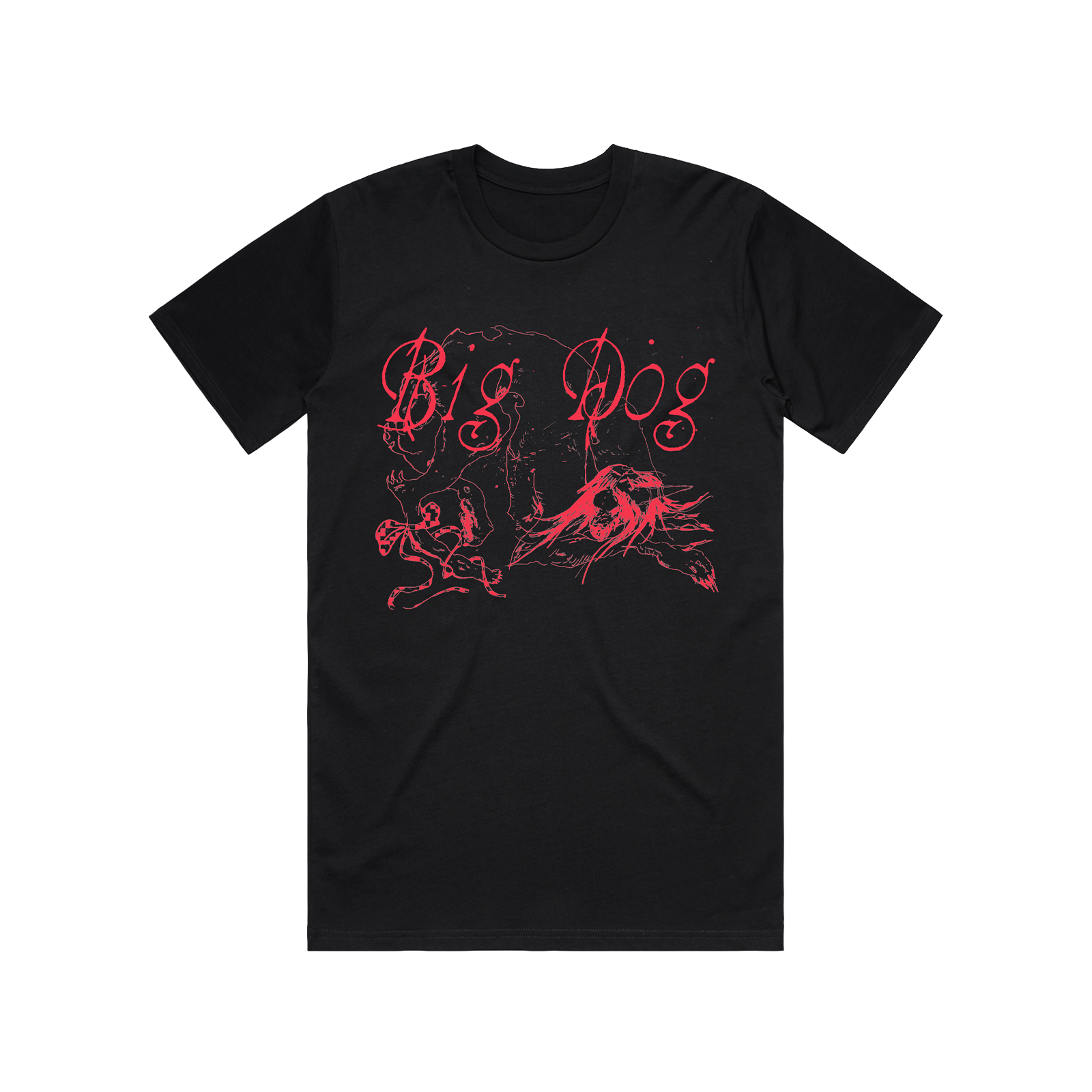 The Last Dinner Party - Big Dog Black T-Shirt