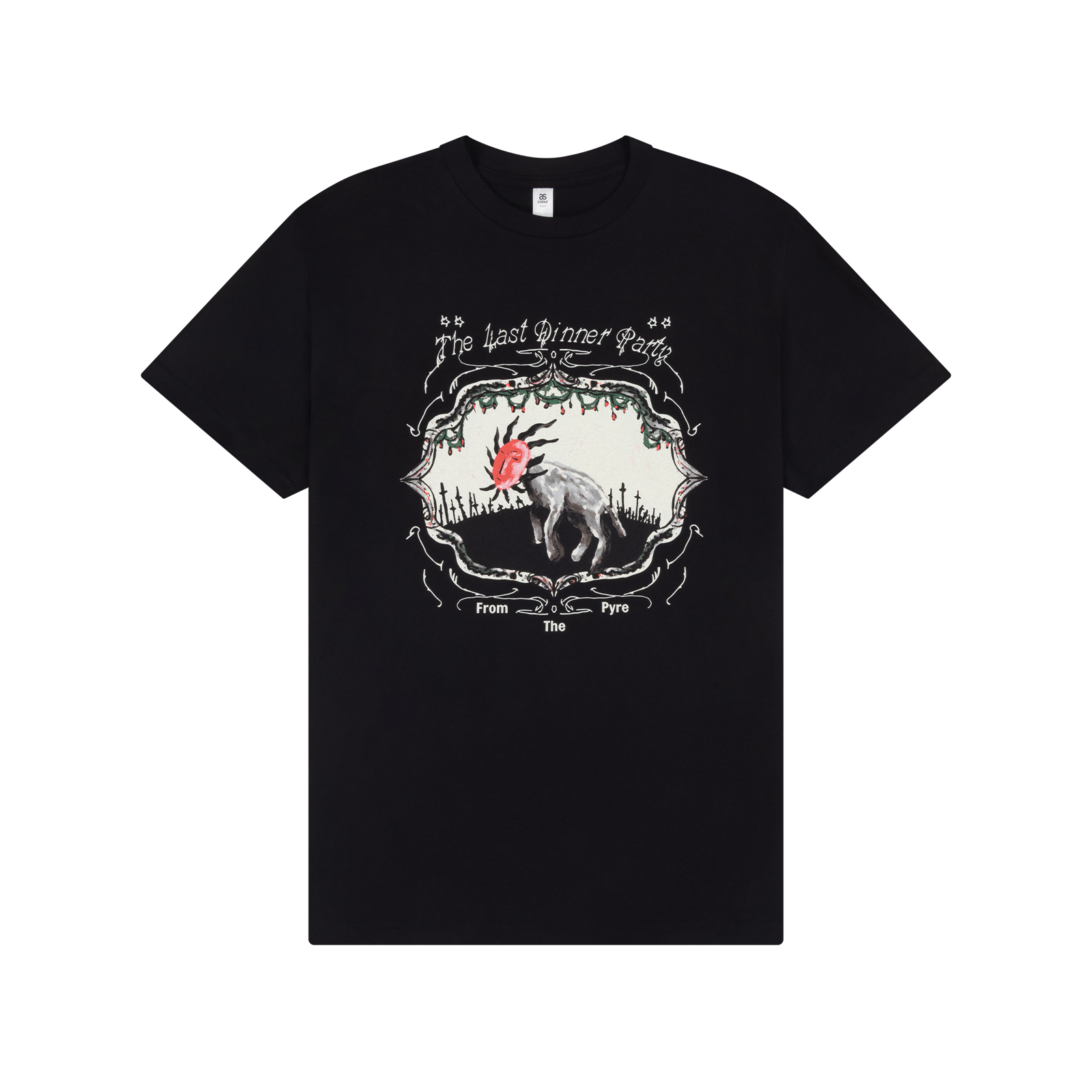 The Last Dinner Party - From The Pyre Mask Black T-Shirt