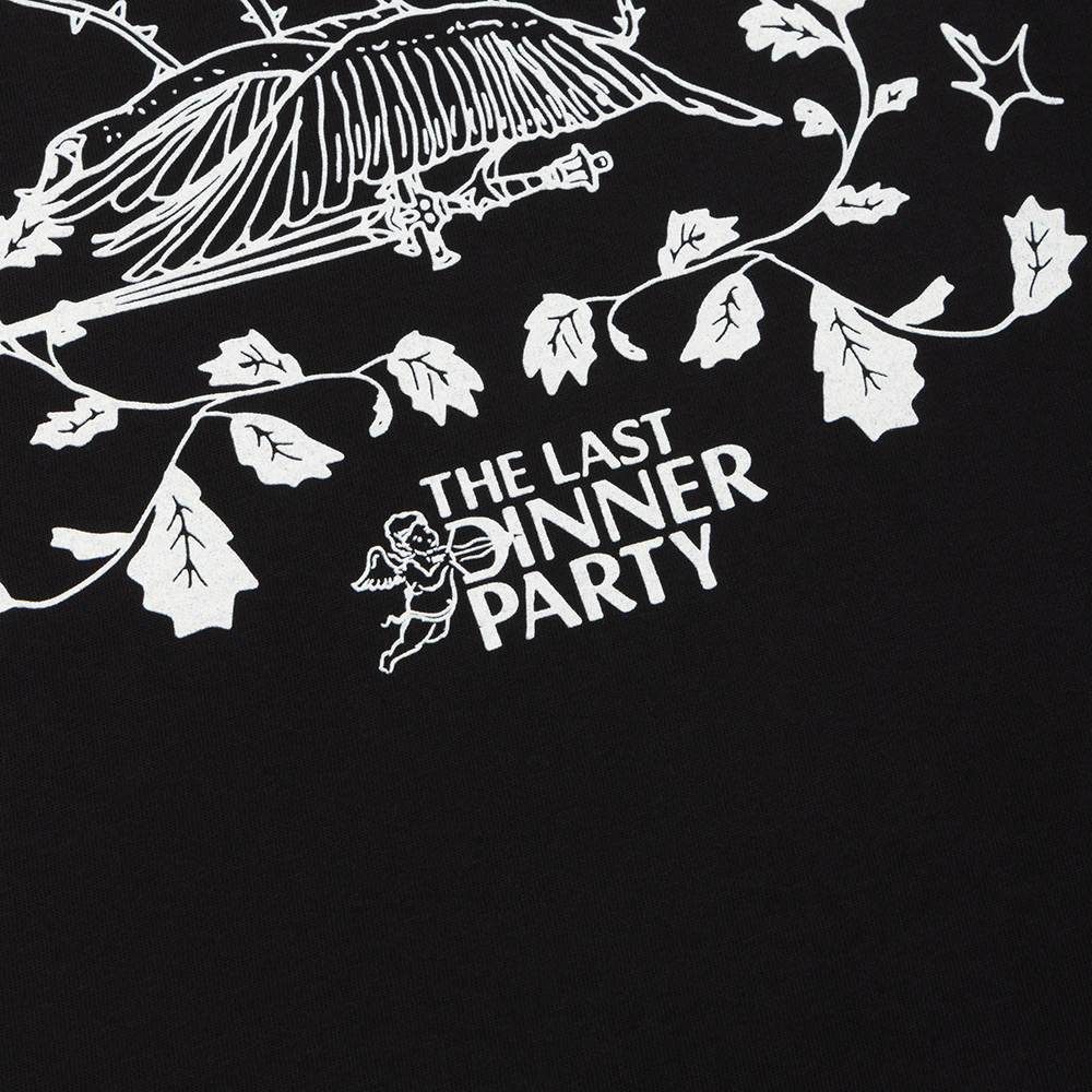 The Last Dinner Party - Illustration Logo Black T-Shirt
