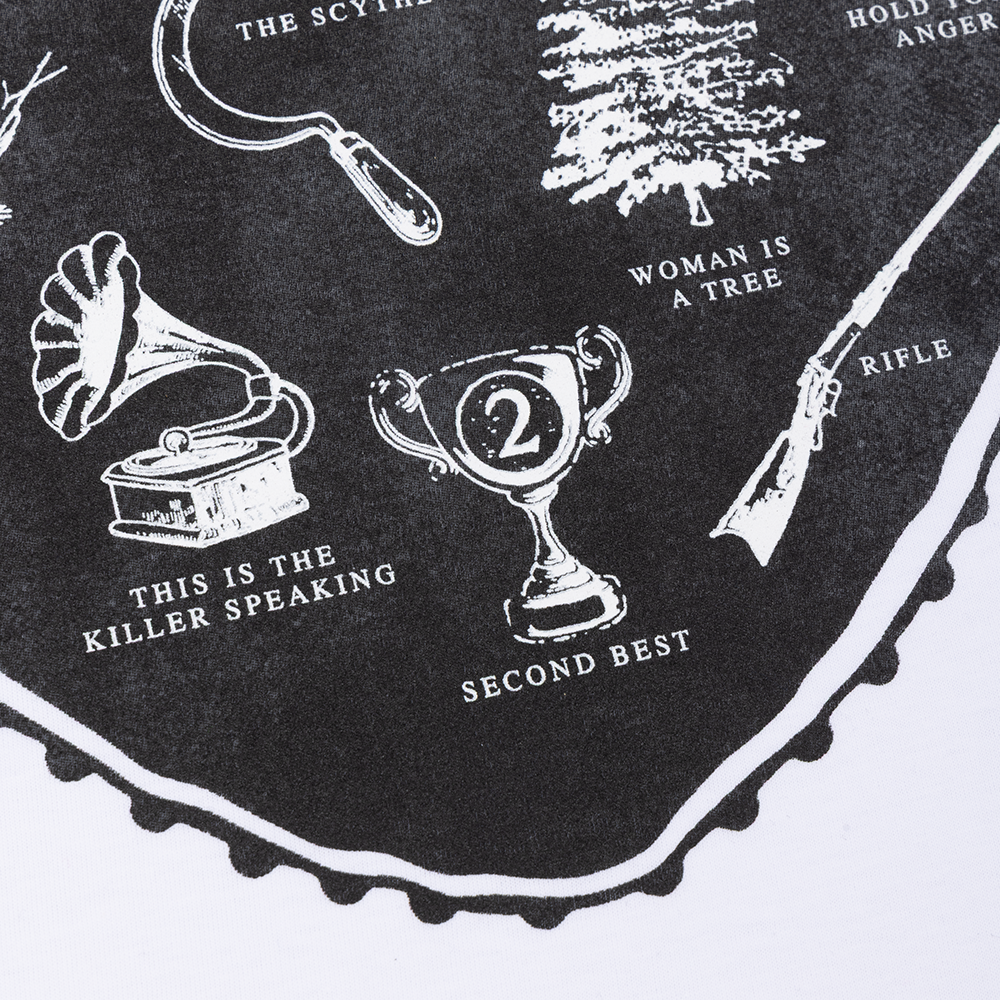 The Last Dinner Party - Off White Heart T-Shirt