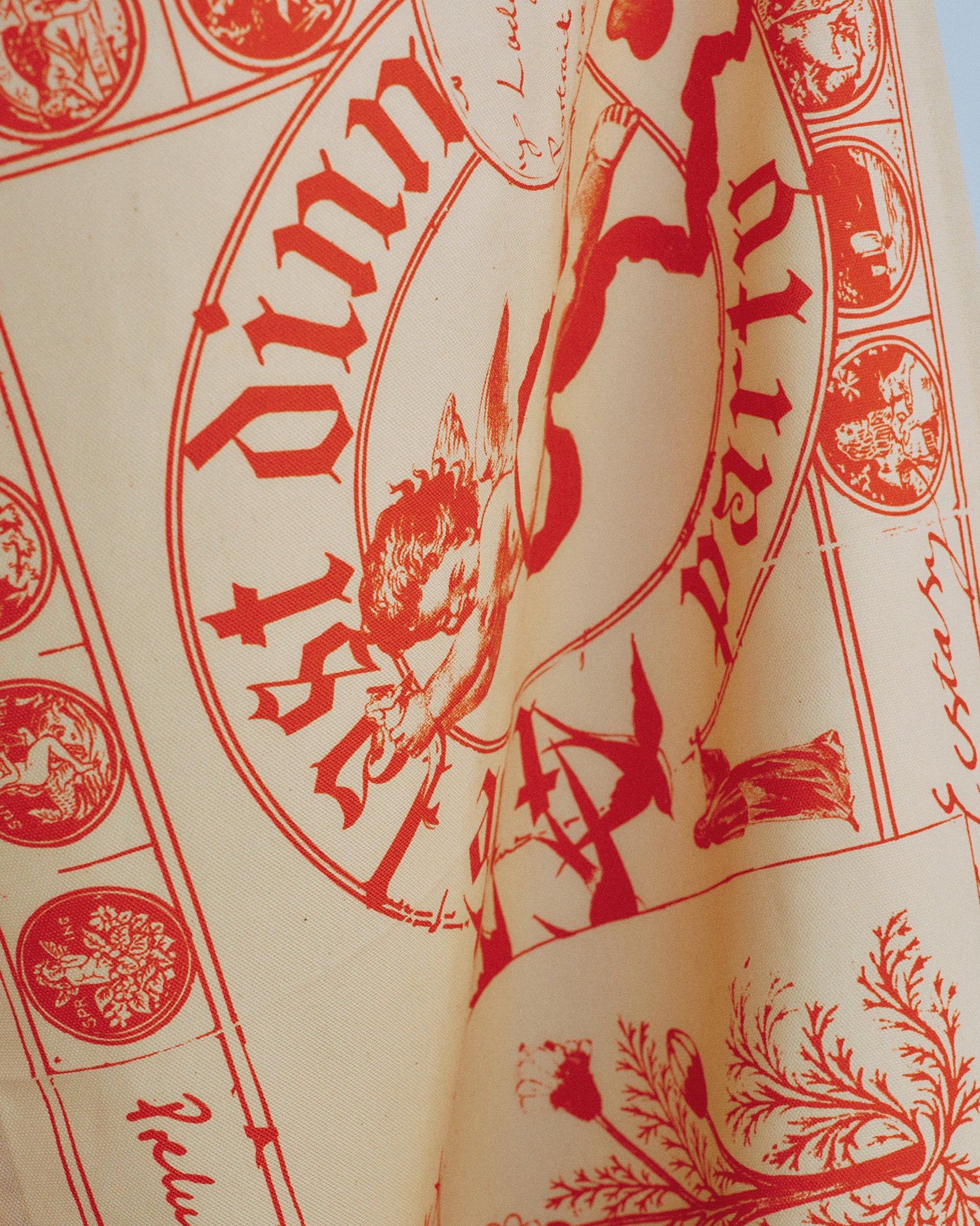 The Last Dinner Party - Red Tapestry Tea Towel