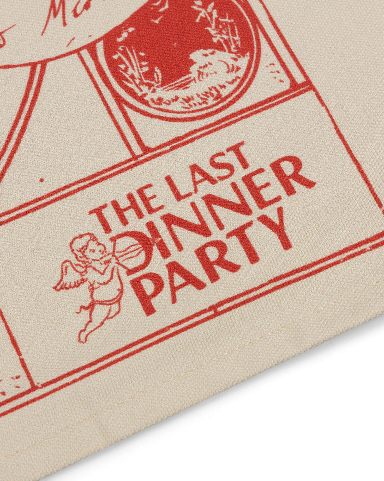 The Last Dinner Party - Red Tapestry Tea Towel