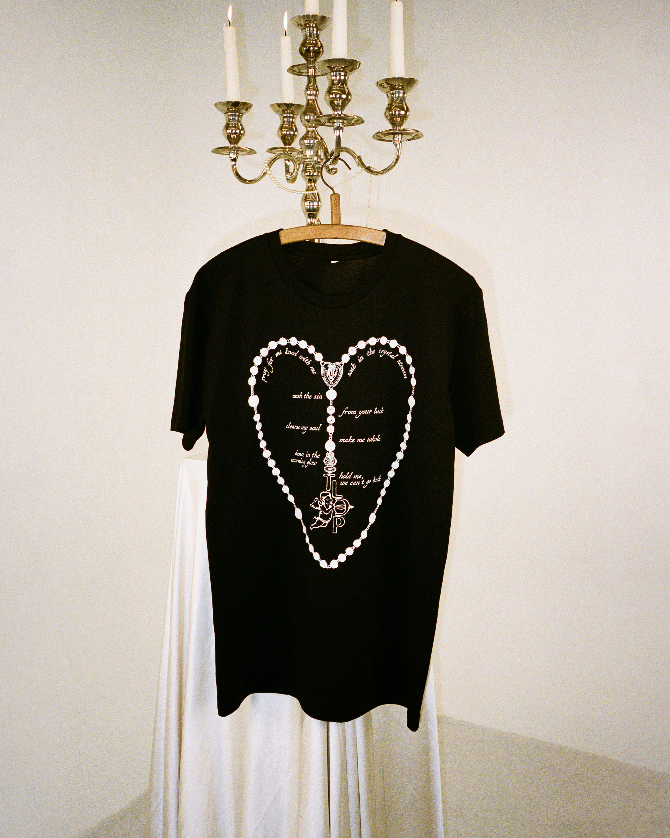 The Last Dinner Party - Black Rosary T-Shirt