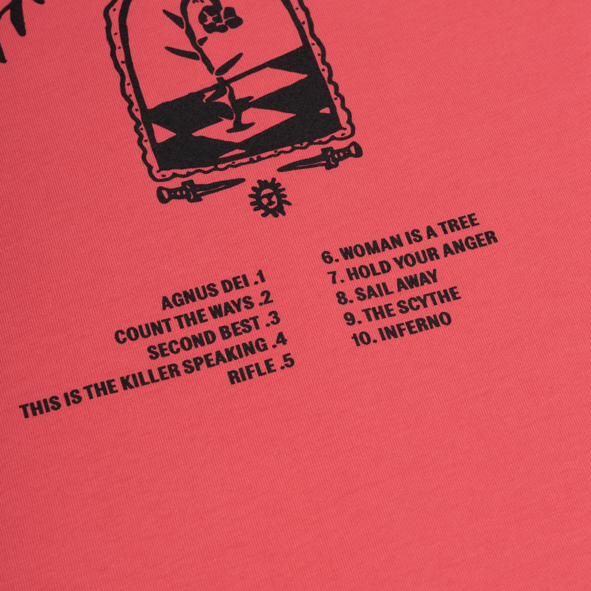 The Last Dinner Party - From The Pyre Red Rose T-Shirt