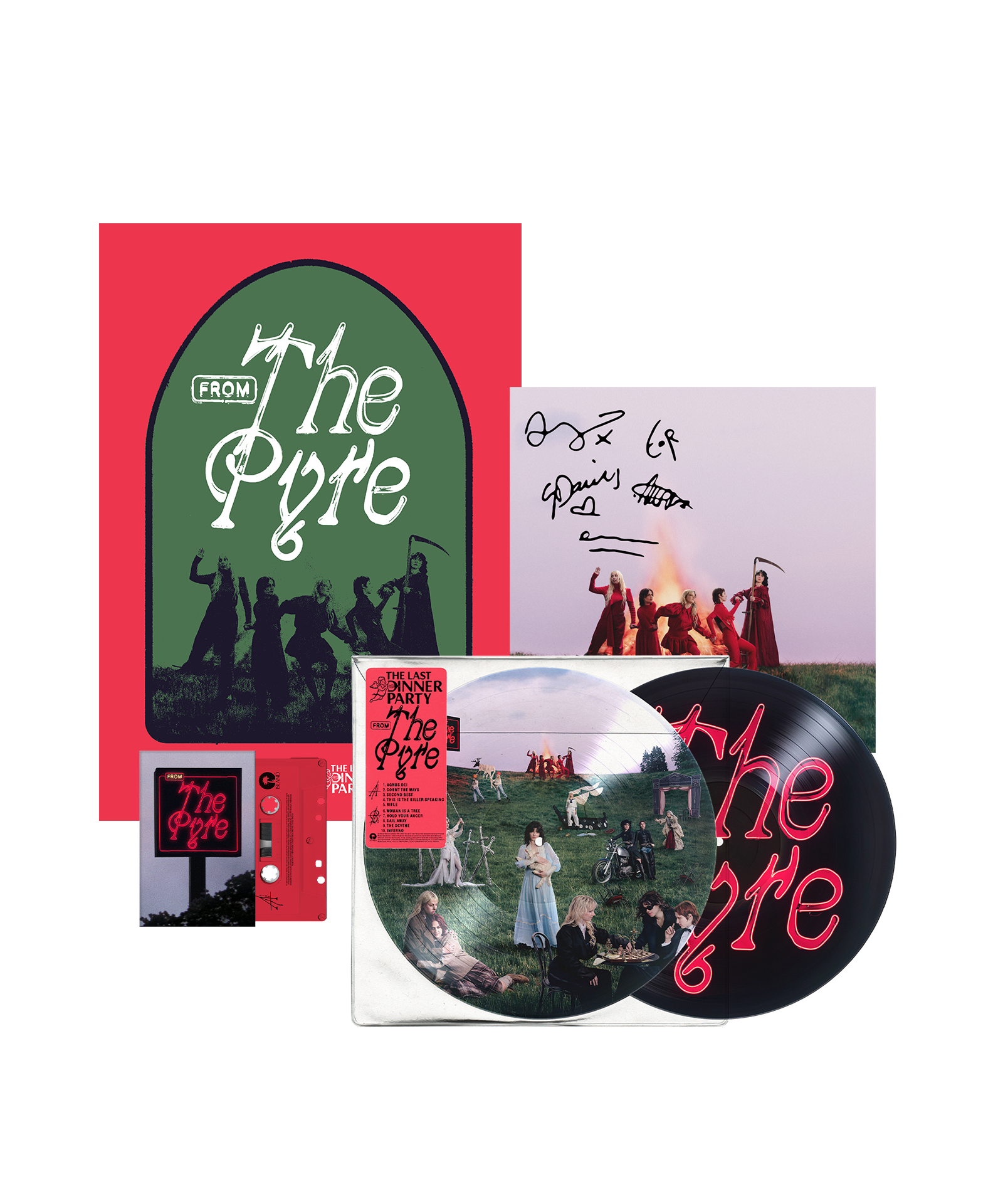 Poster + Picture Disc LP + Cassette + Signed Art Card