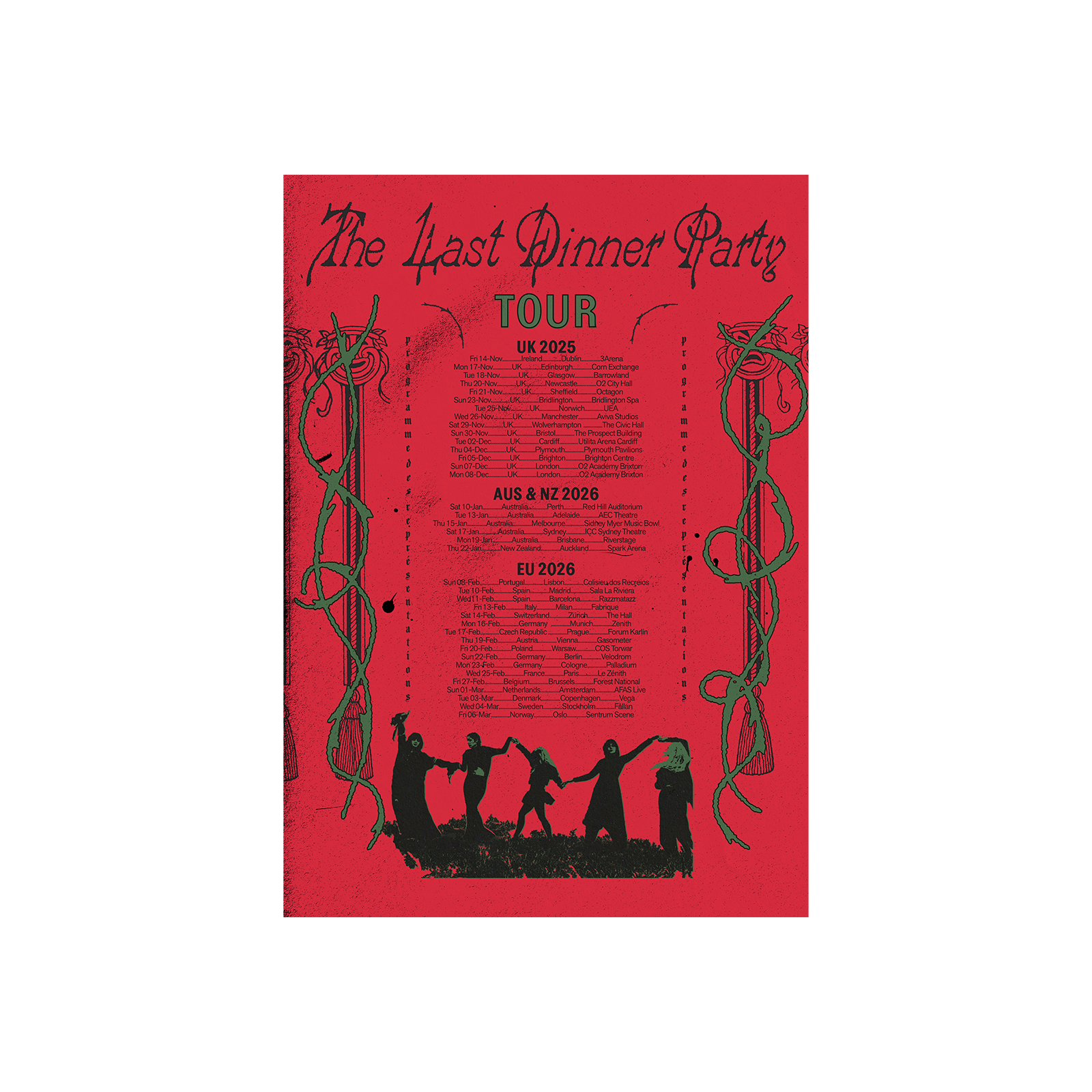 The Last Dinner Party - From The Pyre Tour Poster