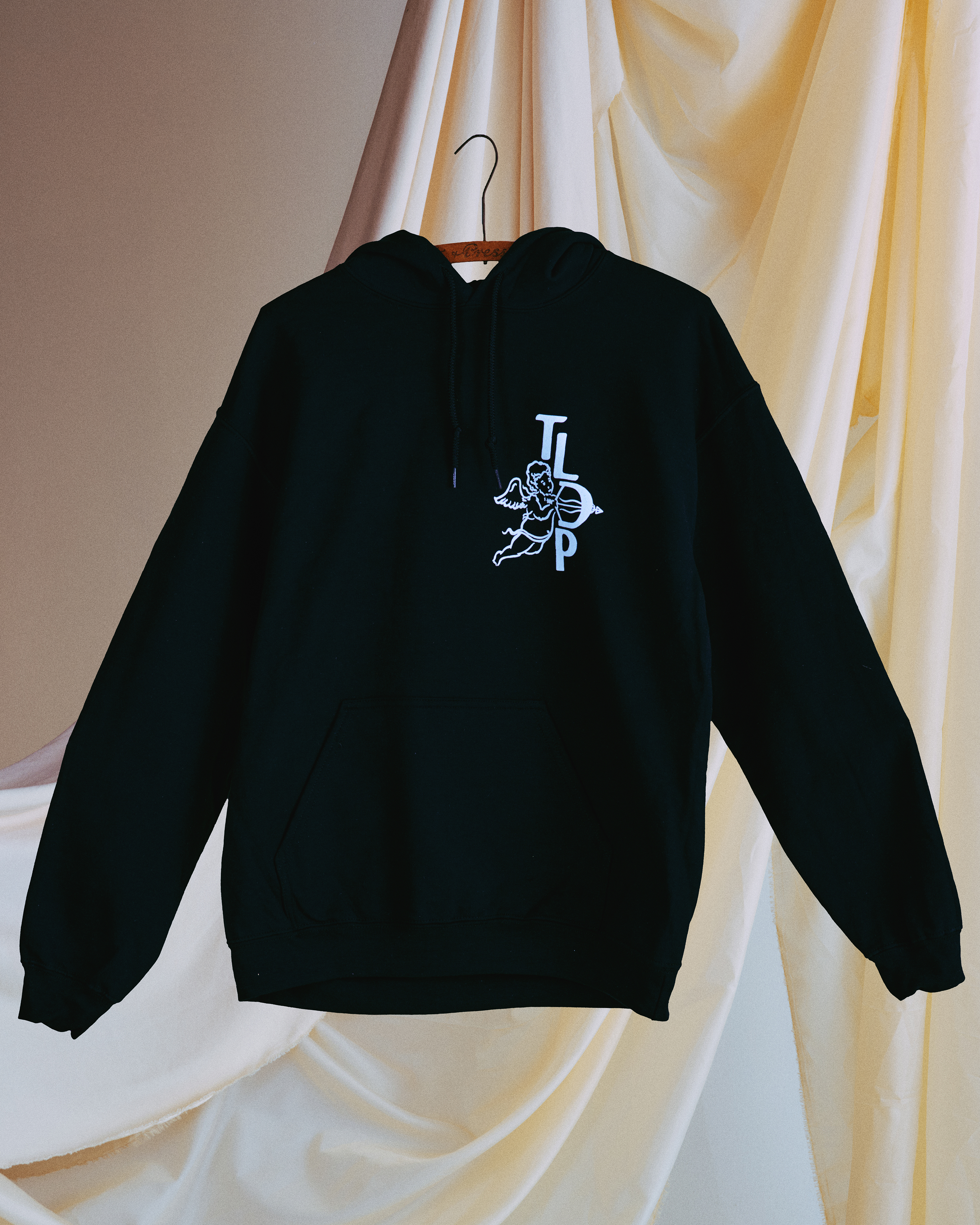 The Last Dinner Party - Black Logo Hoodie