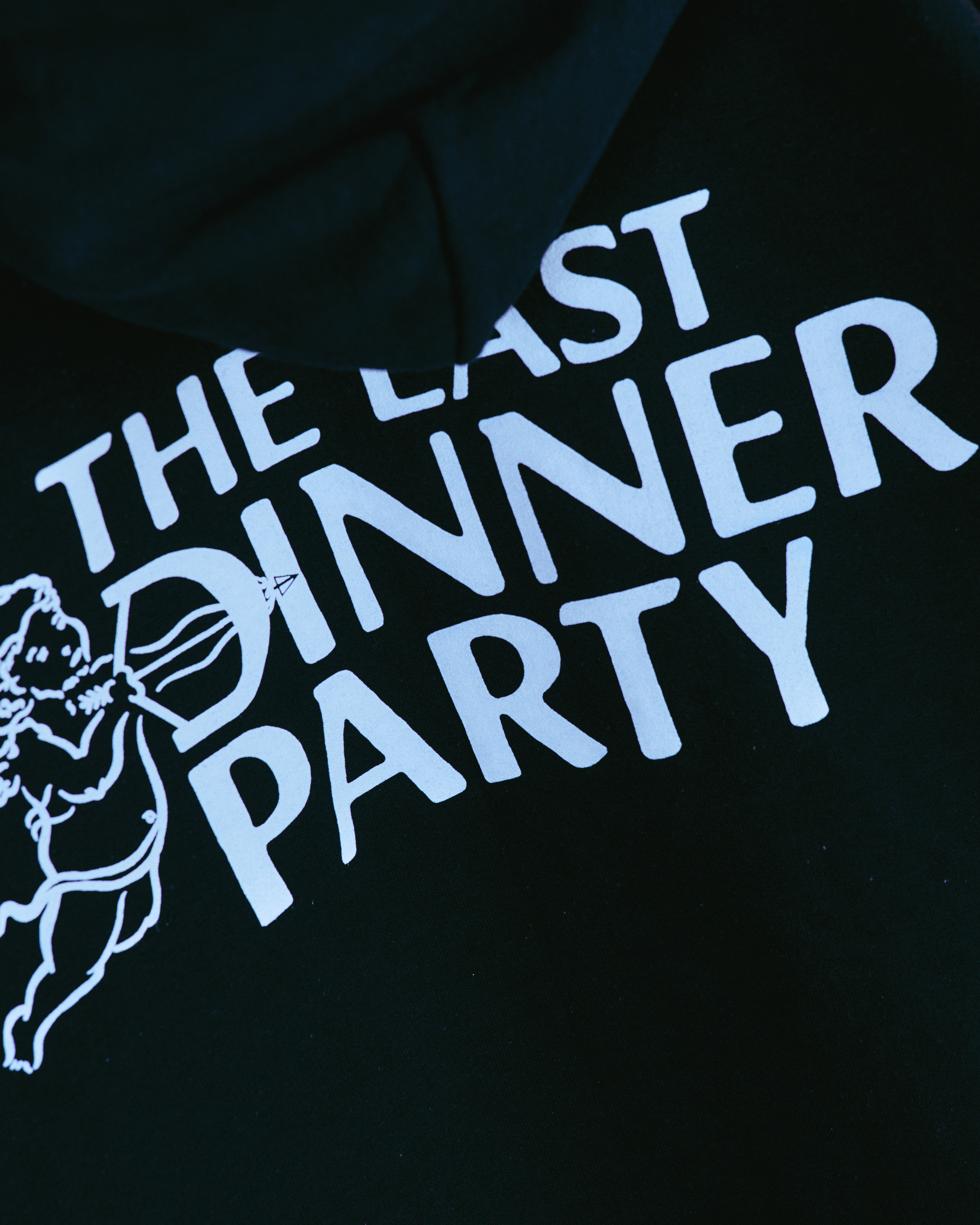 The Last Dinner Party - Black Logo Hoodie