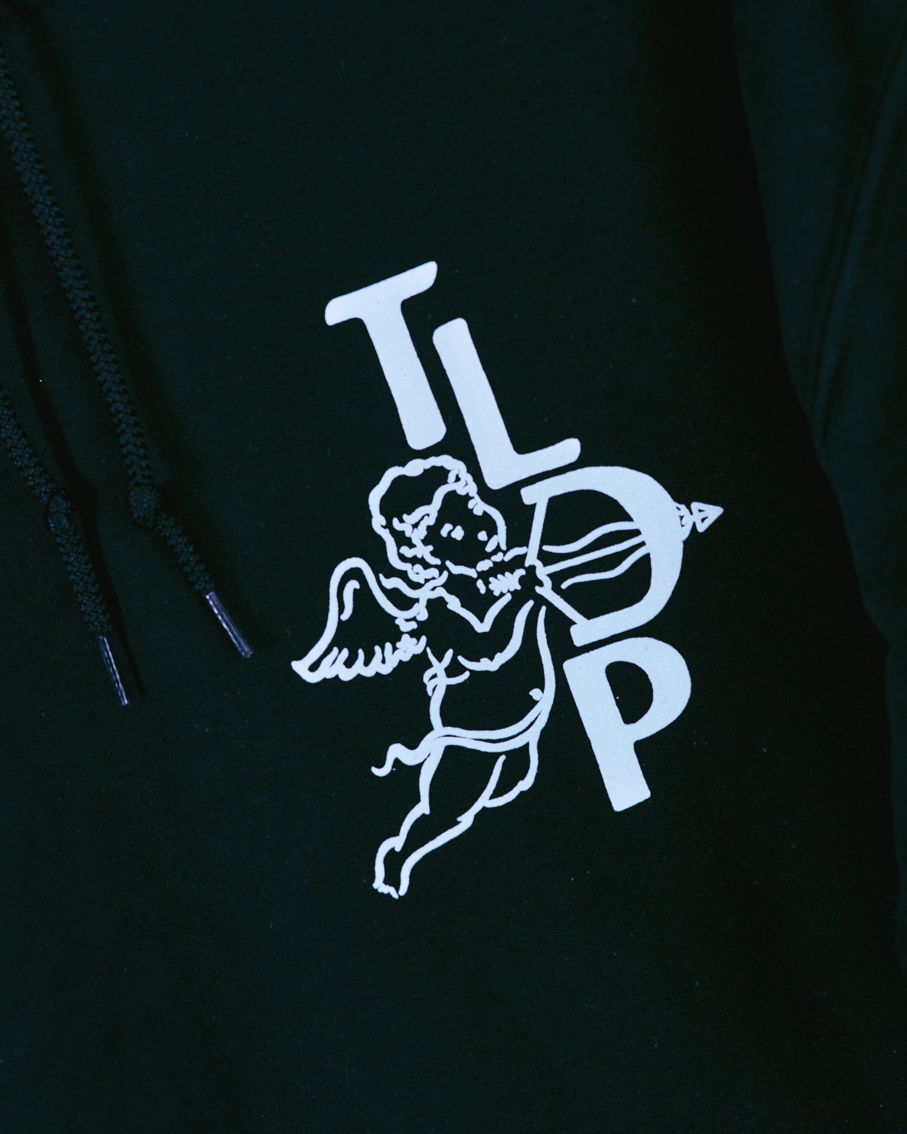 The Last Dinner Party - Black Logo Hoodie