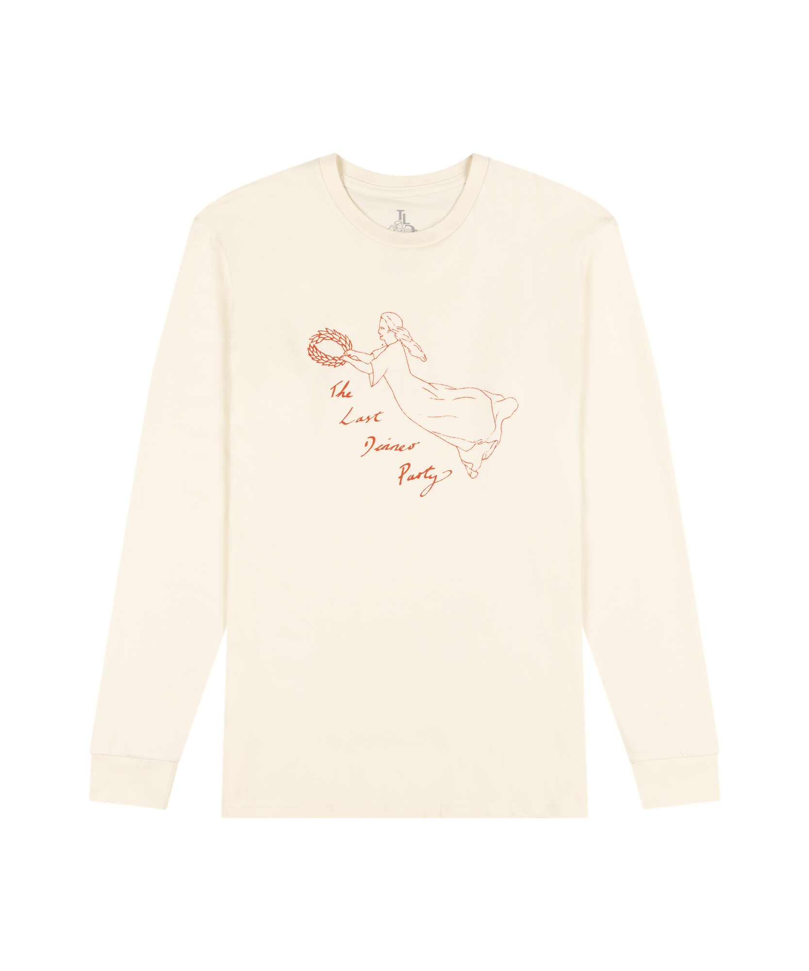 The Last Dinner Party - UK & Éire Tour 2024 Wreath Long Sleeve Ecru T-Shirt