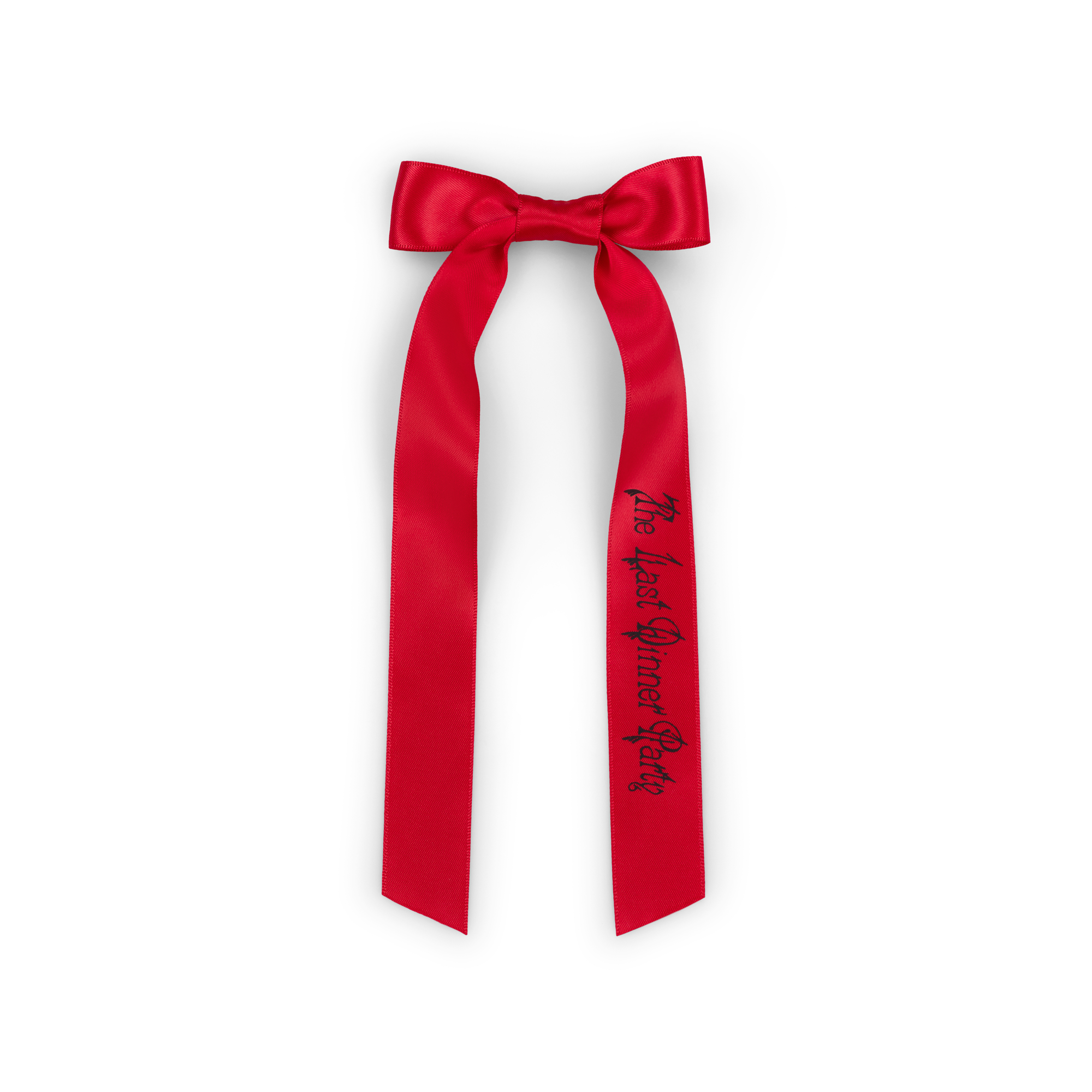 The Last Dinner Party - Red Satin Hair Bow