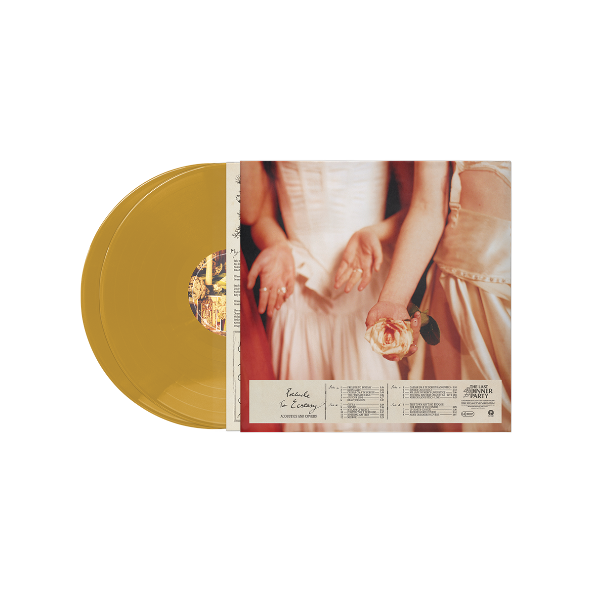 The Last Dinner Party - Prelude To Ecstasy: Acoustics And Covers  Limited Edition Deluxe Amber 2LP