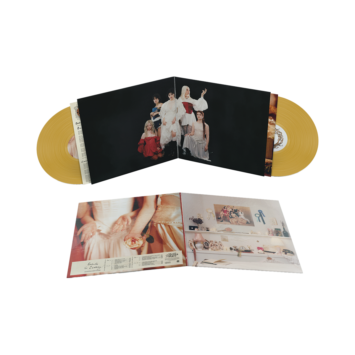 The Last Dinner Party - Prelude To Ecstasy: Acoustics And Covers  Limited Edition Deluxe Amber 2LP