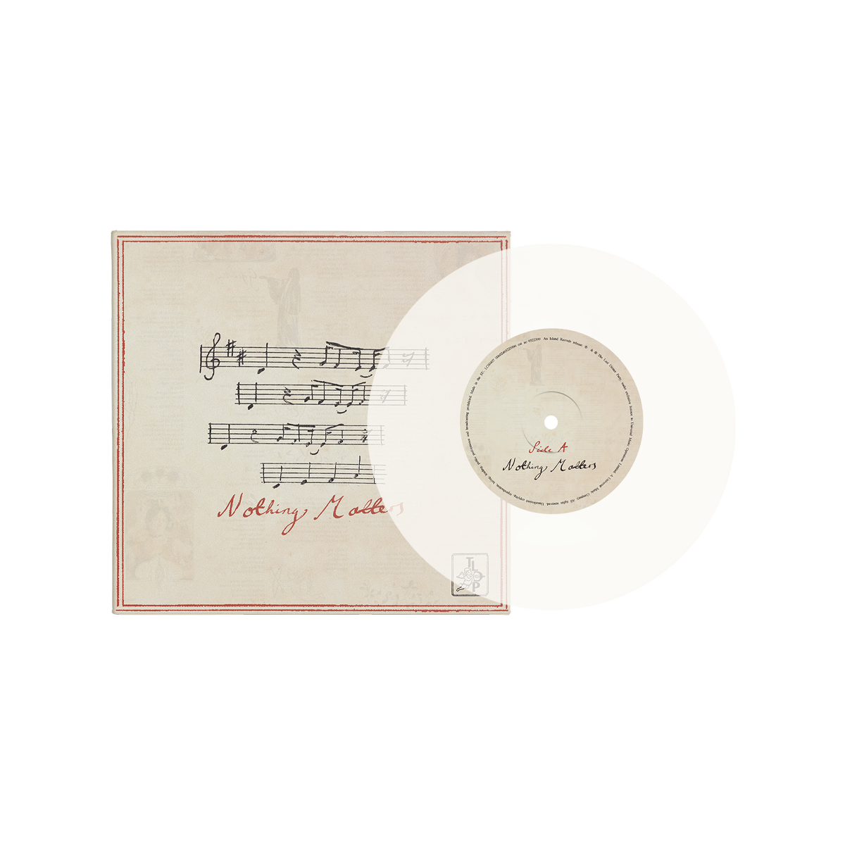 The Last Dinner Party - Nothing Matters: Crystal Clear Vinyl 7” Single